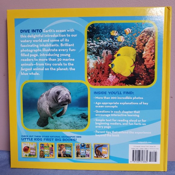 National Geopgraphic Kids - Little Kids First Big Book of the Ocean - Picture 4 of 4